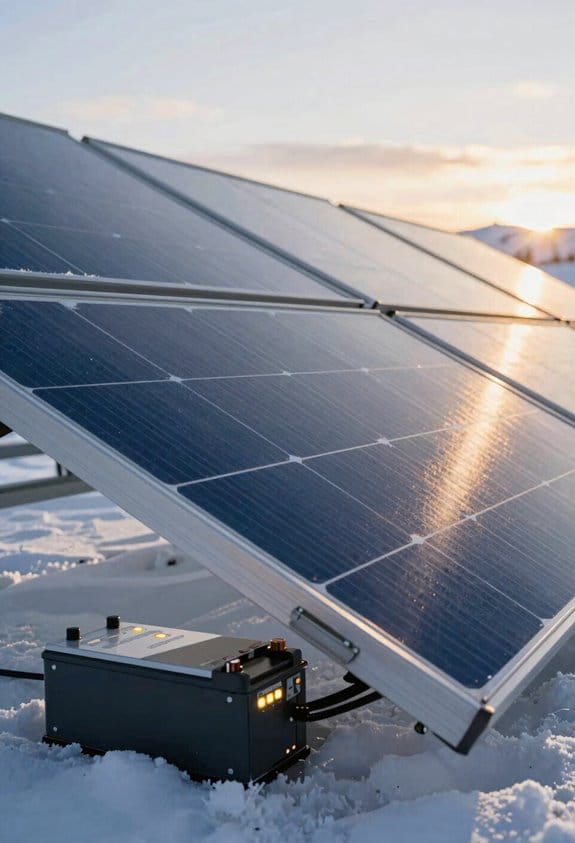 cold climate solar performance gains