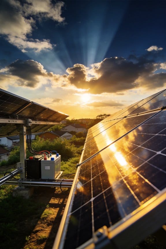 community scale solar microgrid systems