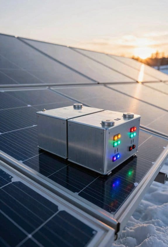 high tilt bifacial winter optimization