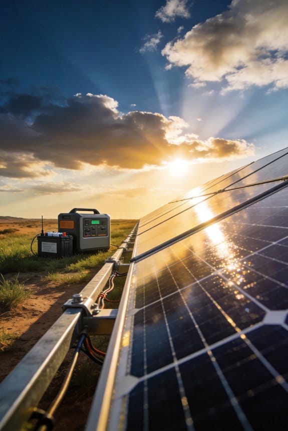 portable solar powered energy system