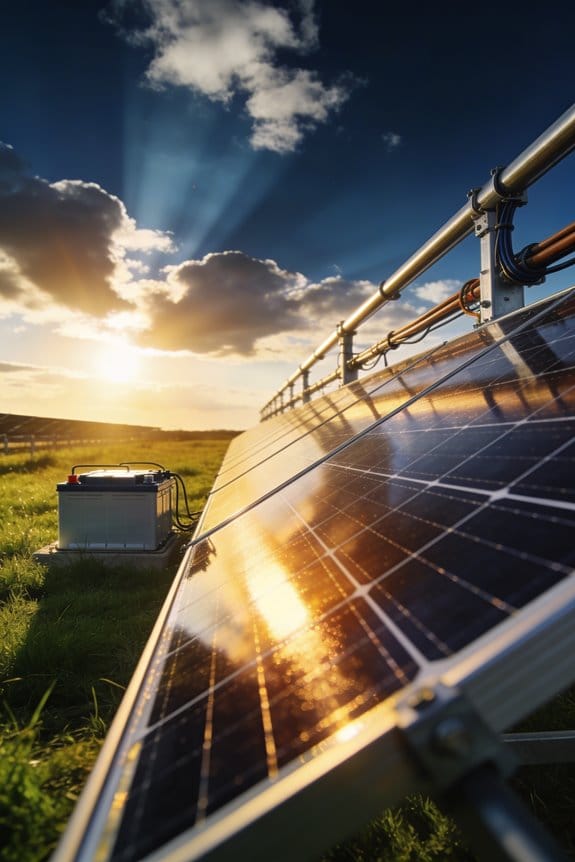standalone solar power setup